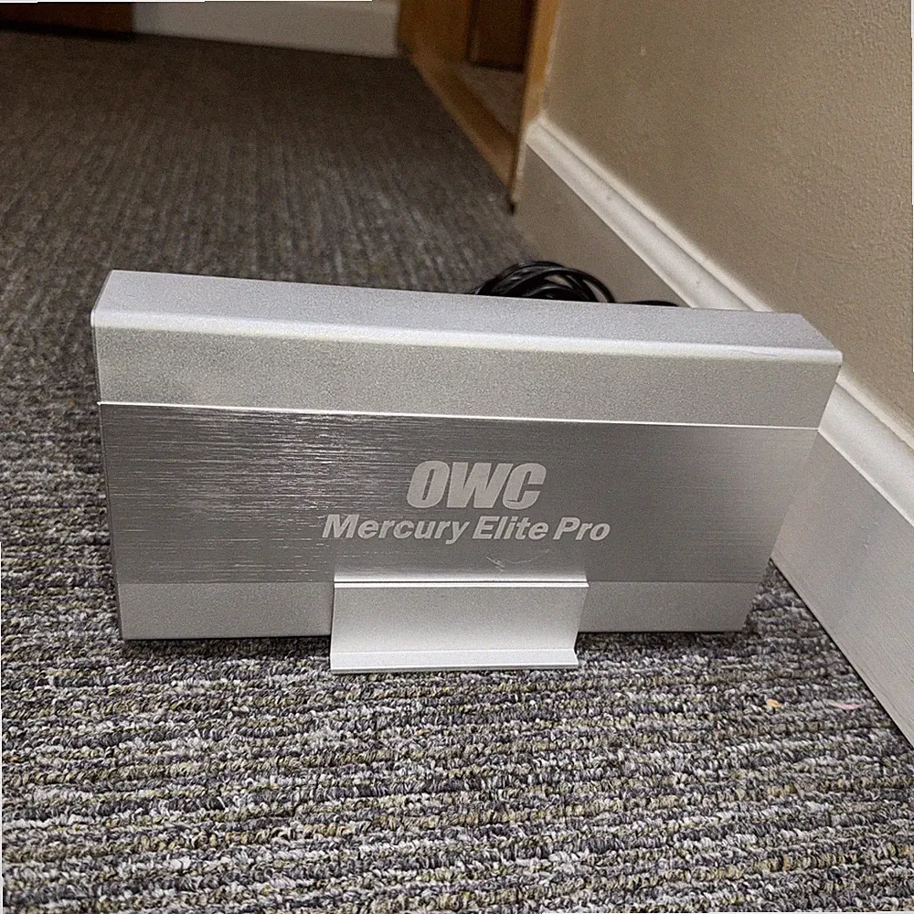 OWC hard drive enclosure