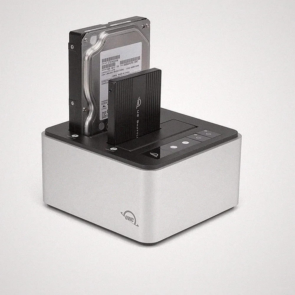 OWC OWCTCDRVDCKSN Drive Dock USB 3.2 Type C Silver/Black