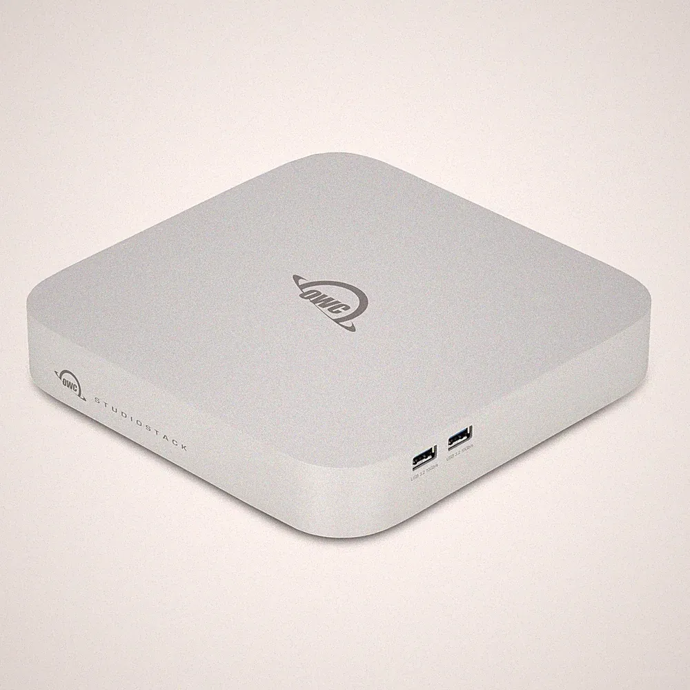 OWC StudioStack 8TB NVMe SSD Thunderbolt 5 Dual-Drive Hybrid Storage